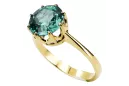 Vintage Ring Emerald 14K Yellow gold vrc157y
